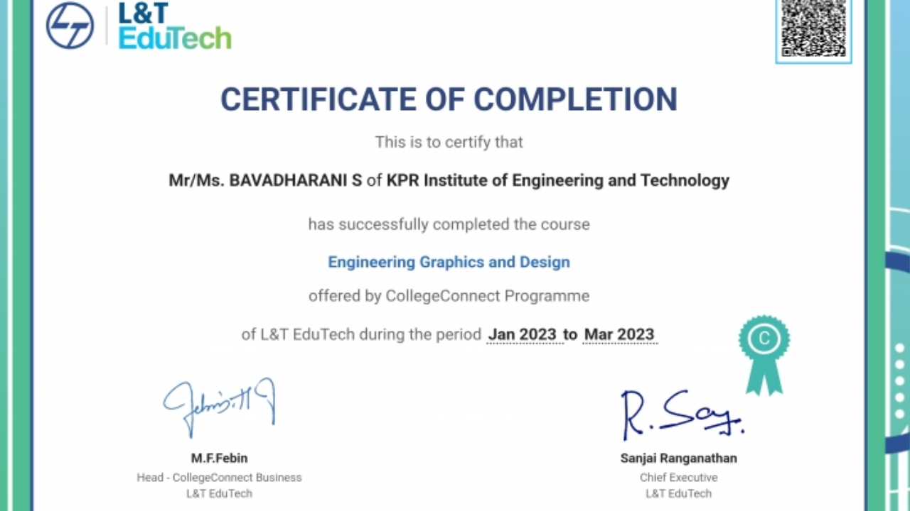 ENGINEERING GRAPHICS AND DESIGN