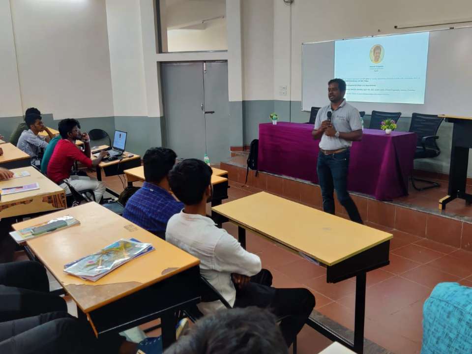 GUEST LECTURE ON ‘MECHANICAL ENGINEER TO ENTREPRENEUR: A SUCCESS STORY’ 