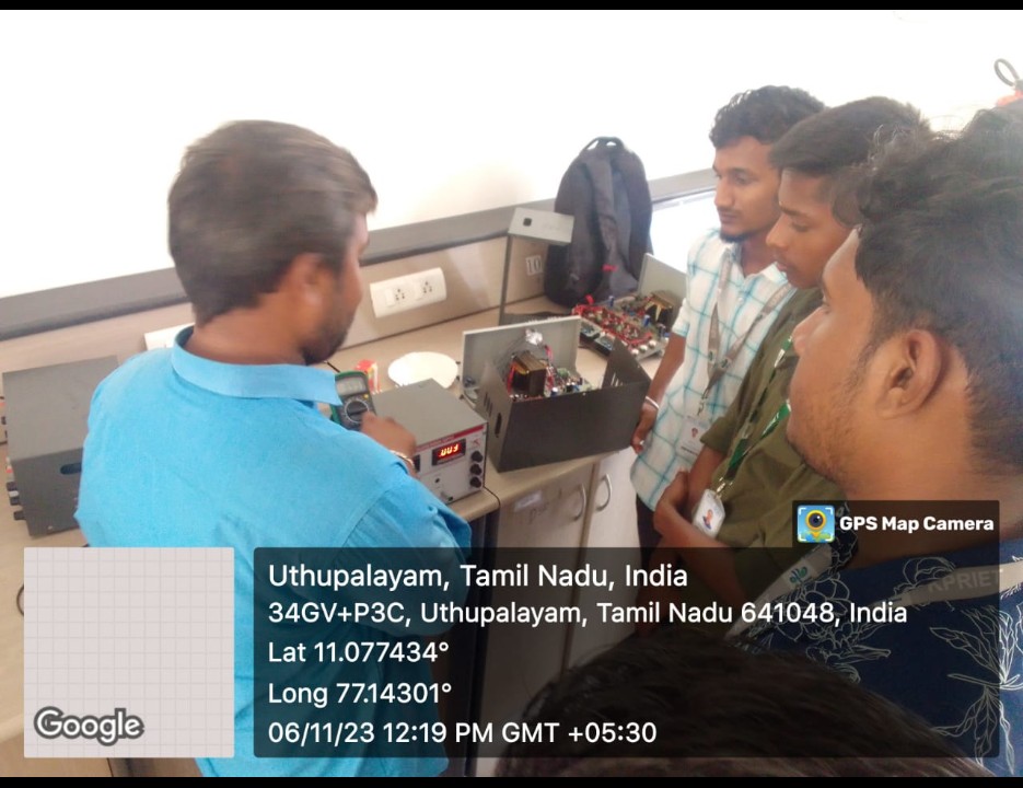 SEMINAR ON HANDLING ELECTRONIC EQUIPMENTS, KPR Institute Engineering