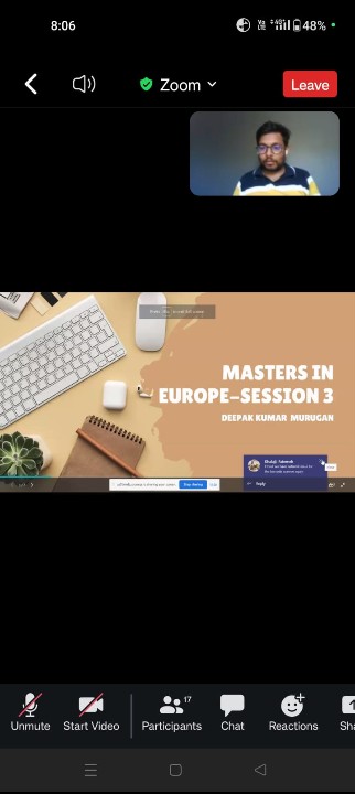 MASTERS IN EUROPE 