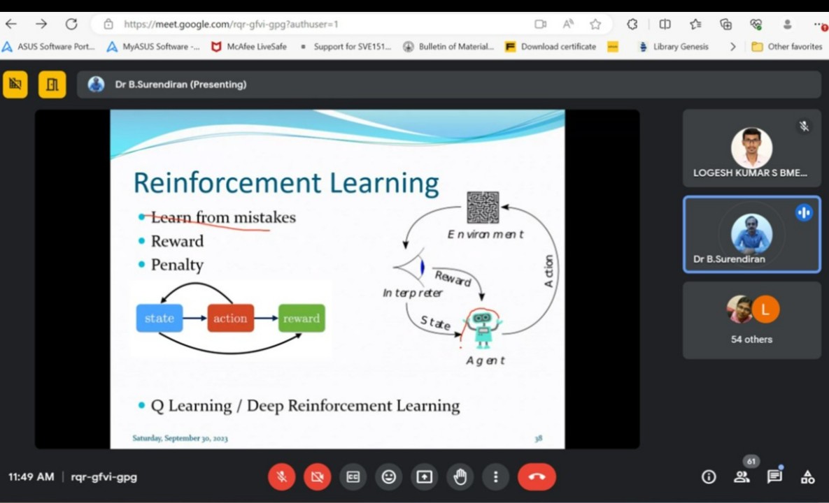 Application of ai in healthcare kpr institute engineering and