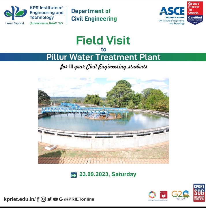 FIELD VISIT, KPR Institute Engineering and Technology, Autonomous