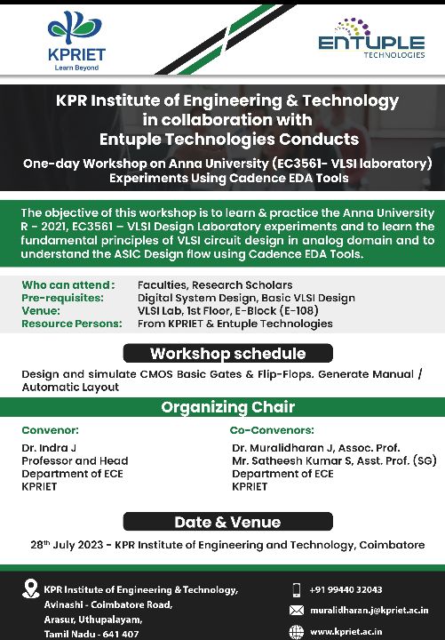 ONEDAY ON ANNA UNIVERSITY (EC3561 VLSI LABORATORY