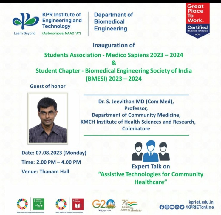 INAUGURATION OF STUDENT ASSOCIATION - MEDICO SAPIENS 2023 - 2024 ...